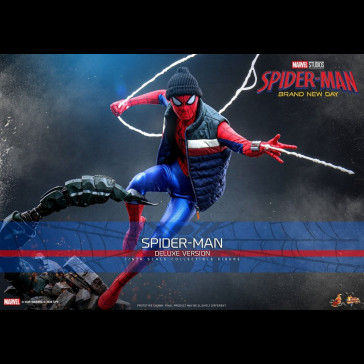 HOT TOYS DELUXE - Marvel Spider-Man: Brand New Day Action Figure 1/6 Spider-Man (Deluxe Version) 29 cm