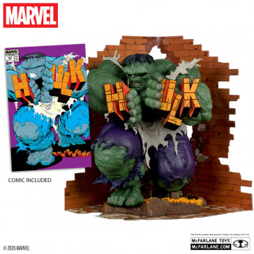 McFARLANE - Marvel Collection 1:6 The Incredible Hulk 345 Green Hulk Variant Figure