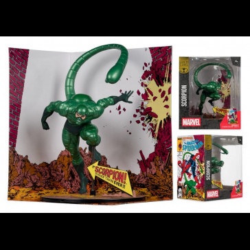 McFARLANE - Marvel PVC Statue !/10 Scorpion (Metallic) (The Amazing Spider-Man 318) (Gold Label) 18 cm