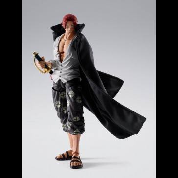 BANDAI - One Piece S.H.Figuarts Action Figure Shanks Marineford 17 cm