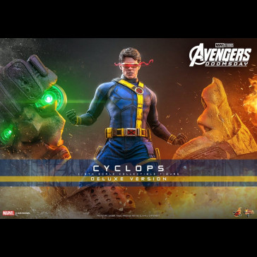 HOT TOYS DELUXE - Avengers: Doomsday Movie Masterpiece Action Figure 1/6 Cyclops 30 cm
