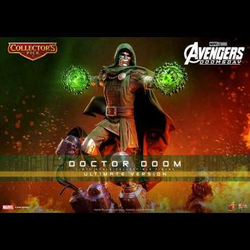 HOT TOYS DELUXE - Avengers: Doomsday Movie Masterpiece Action Figure 1/6 Doctor Doom (Ultimate Version) 31 cm