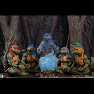 PCS COLLECTIBLES - Teenage Mutant Ninja Turtles (Movie Moments) Mini Scale Diorama Splinter's Spirit 36 cm