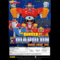 EVOLUTION TOYS - UFO Warrior Diapolon Neo Dynamite Action Action Figure Daiapolon Anime Color Ver. 20 cm
