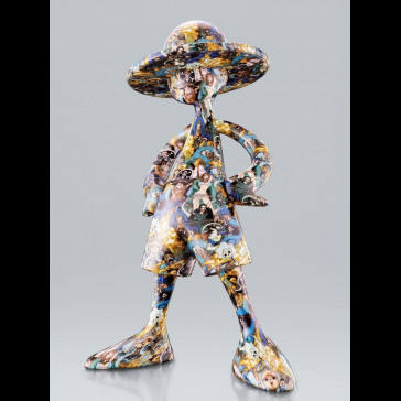 BANDAI - One Piece Artcanvas Figure 1/8 -20th Anniversary- 22 cm