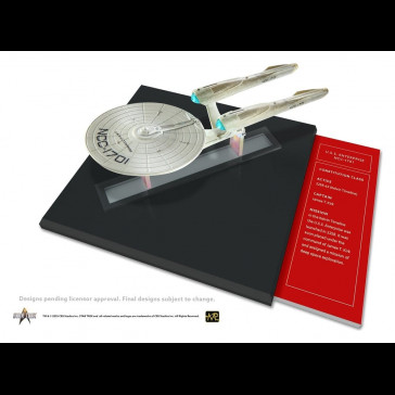 MASTER REPLICAS - Star Trek Die-Cast Model U.S.S. Enterprise NCC-1701 (Kelvin Timeline) 10 cm