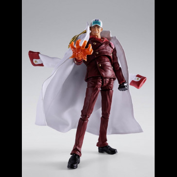 BANDAI - One Piece S.H.Figuarts Sakazuki (Akainu) -Marineford- 20 cm