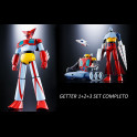 BANDAI - GX-74 e GX-91 Getter 1+2+3 Dynamic Classic Set