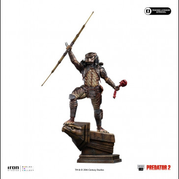 IRON STUDIOS - Predator 2 Predator City Hunter Art Scale Statue 1/10 Predator City Hunter 43 cm