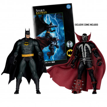 McFARLANE - Dc Mcfarlane Coll Ed Batman & Spawn 2pk Action Figure