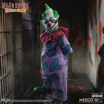 MEZCO - Killer Klowns From Outer Space One:12 Collective Action Figure 1/12 Jumbo 17 cm