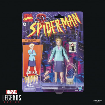 HASBRO - Spider-Man Marvel Legends Action Figure Aunt May 15 cm