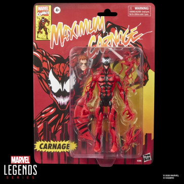 HASBRO - Maximum Carnage Marvel Legends Action Figure Carnage 15 cm