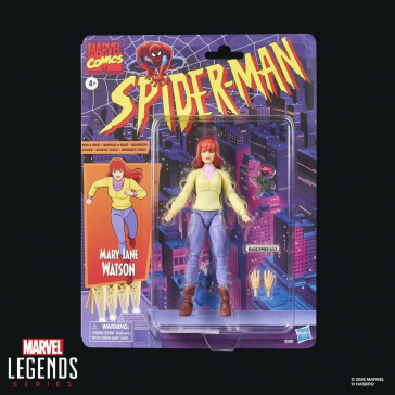 HASBRO - Spider-Man Marvel Legends Action Figure Mary Jane Watson 15 cm