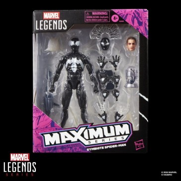 HASBRO - Marvel Legends Maximum Series Action Figure Symbiote Spider-Man 15 cm