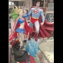 SIDESHOW - Superman & SUpergirl Set Premium Format 1/4